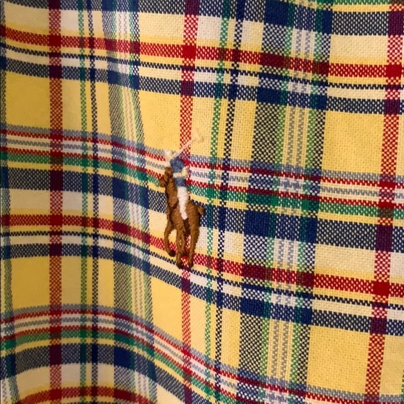 Polo Ralph Lauren button down patterned - Picture 3 of 3